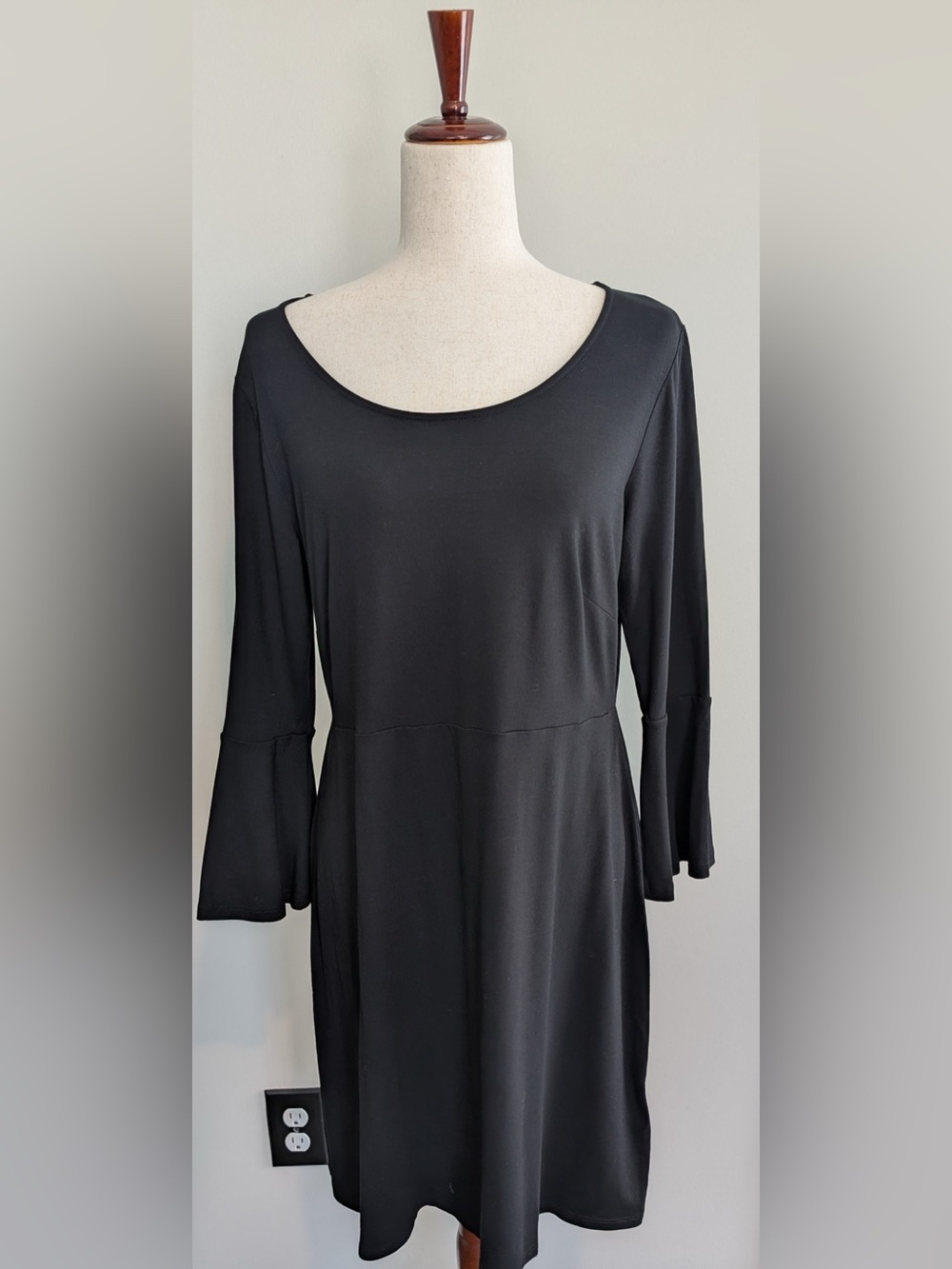 Boden Women’s Miriam Jersey Dress Black NWT Size 12R